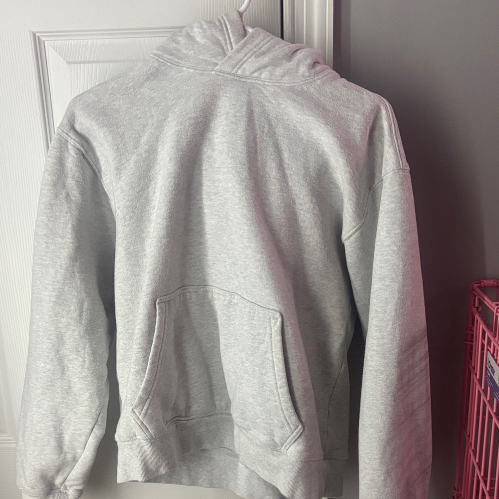 Aritzia Gray Hoodie Sweater